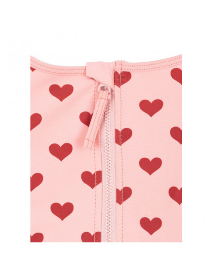 Manuca Frill Onesie Amour Pink 3