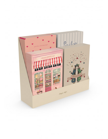 Mini Painting Books Display