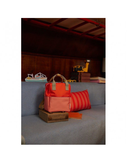 Рюкзак Small Orange + Coral pink 4