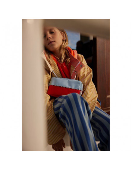 Поясна сумка Zissou Blue + Red Hat 4