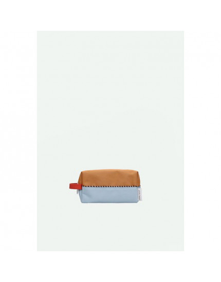 Toiletry Bag Jane Beige + Zissou Blue