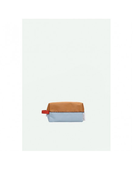 Toiletry Bag Jane Beige + Zissou Blue