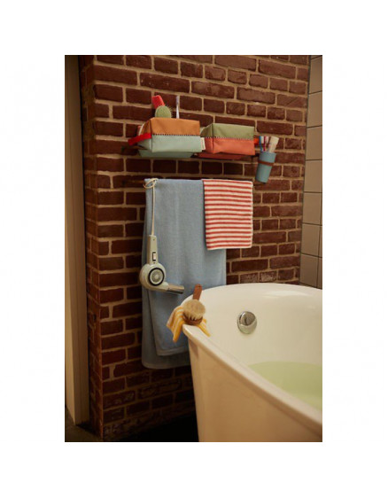 Toiletry Bag Jane Beige + Zissou Blue 5