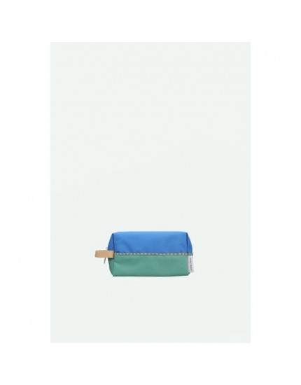 Toiletry Bag Radar Blue + Aquatic Green
