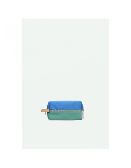 Toiletry Bag Radar Blue + Aquatic Green