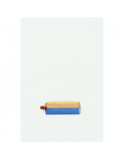 Pencil Case Sandy Yellow + Radar Blue
