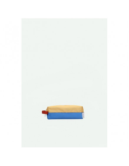 Pencil Case Sandy Yellow + Radar Blue