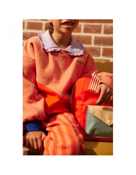 Sweater  Coral Pink + Red Hat 4