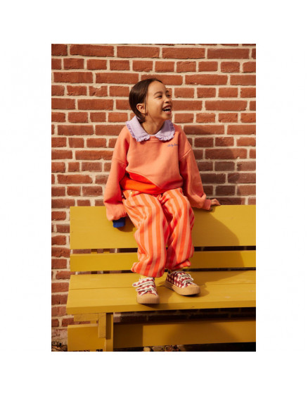 Sweater  Coral Pink + Red Hat 3