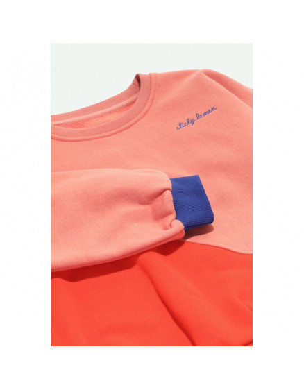 Sweater  Coral Pink + Red Hat 2