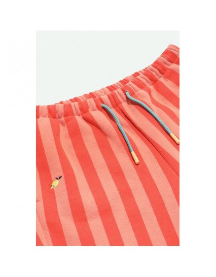 Joggers Coral Pink + Red 2