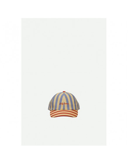 Stripes Blue Whale Cap