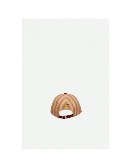 Stripes Coral Pink Cap 2