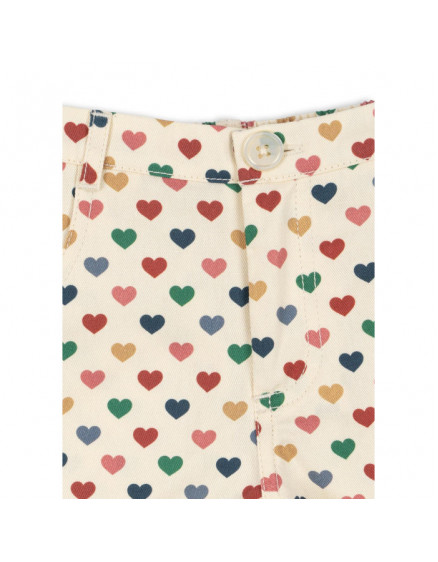 Frankie Mini Shorts Coeur Colore 3