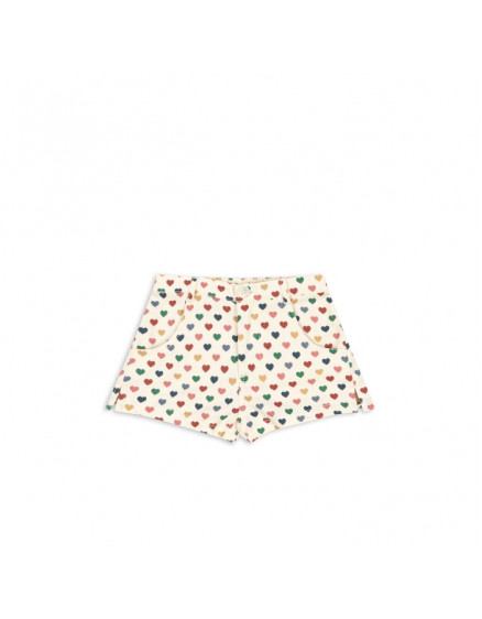 Frankie Mini Shorts Coeur Colore