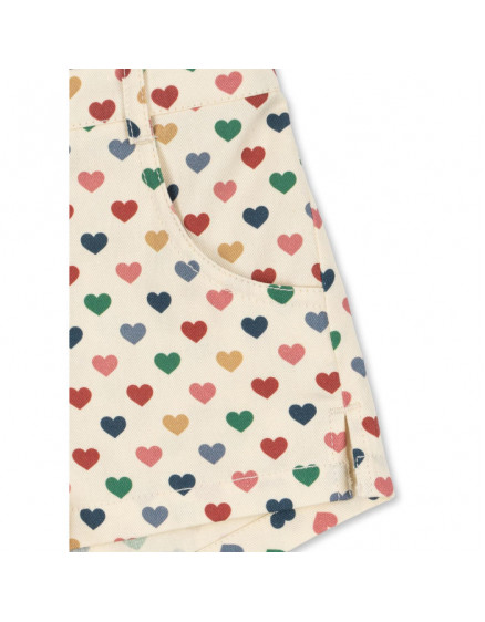 Frankie Mini Shorts Coeur Colore 2