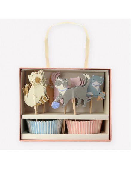 Cute Kittens Cupcake Kit 