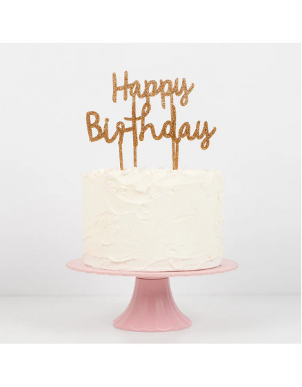 Happy Birthday Acrylic Toppers 2