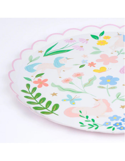 Meadow Unicorns Side Plates 2