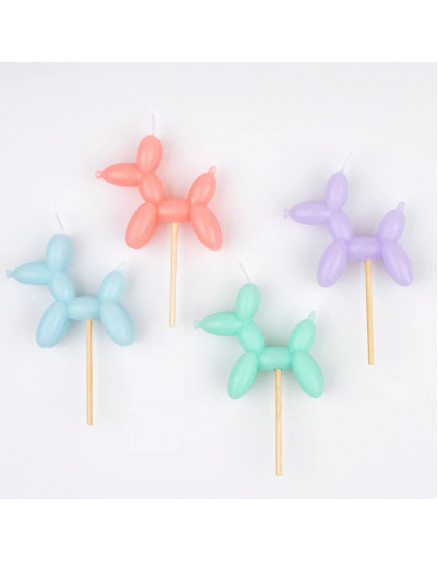 Balloon Dog Candles  3