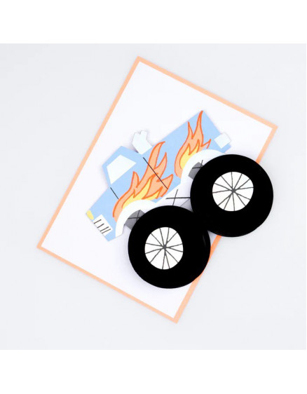 Monster Truck Birthday Card 2