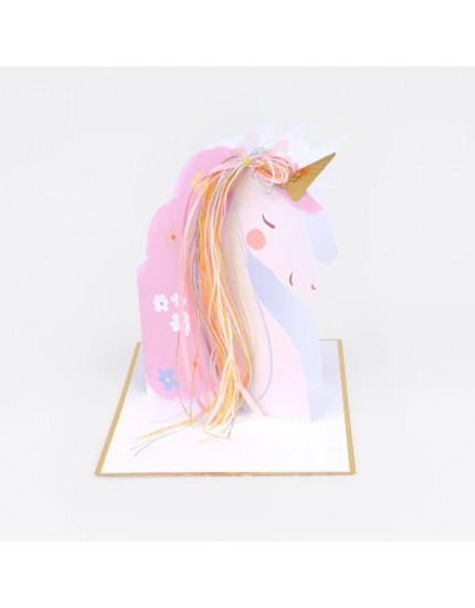 Unicorn Birthday Card 