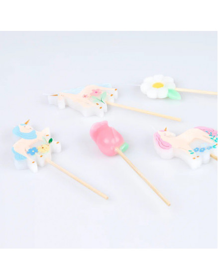 Meadow Unicorns Candles 3