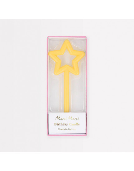 Slim Star Candle