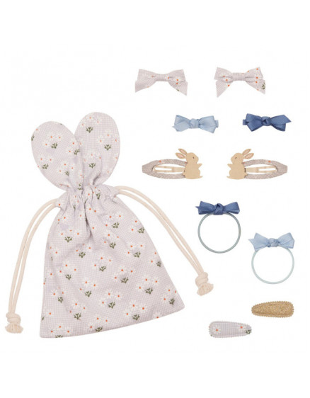 Мішечок з аксесуарами для волосся Easter Blue