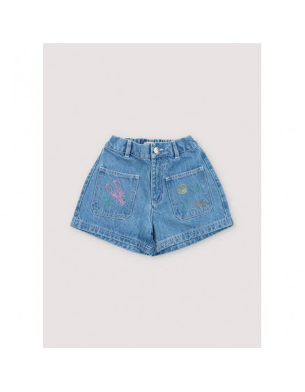 Шорти Kostas Mid Blue Denim