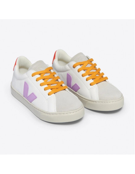 Кеди White Orchid Orange Fluo 3