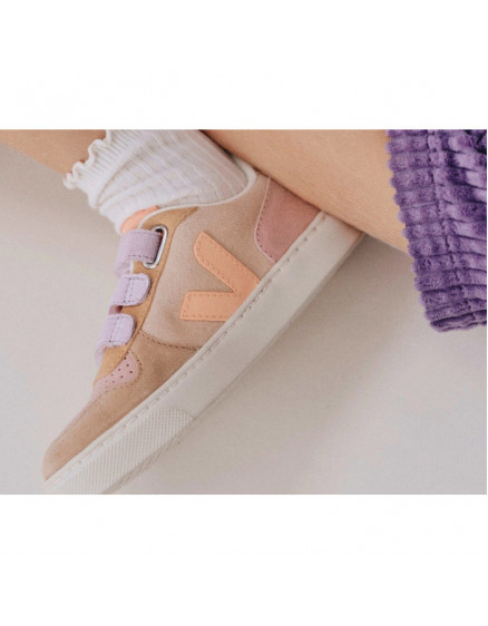 Кеди V-10 Suede Multico Sable 2