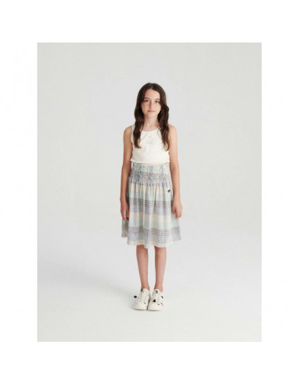 Skirt nº05 Turquoise Gray 2