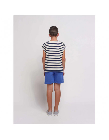 T-shirt nº15 Navy Blue Beige 6