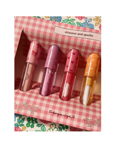 5 x Glitter Lip Gloss Multi 2