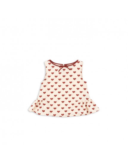 Ava Top Gots Amour Rouge