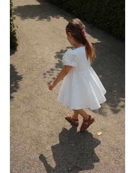 Glaise Dress Gots Antique White 5