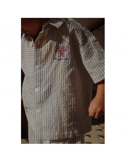 RHW X KS Duo Shirt Stripe Blue 6
