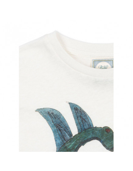 RHW X KS Jongleur Tee Antique White 4