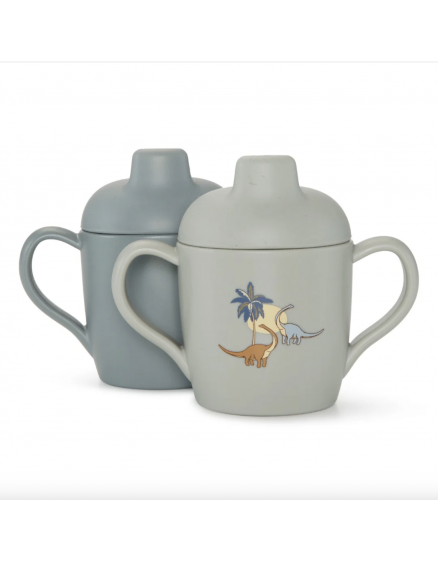 Поїльник Sippy Cup Dino Dark Blue
