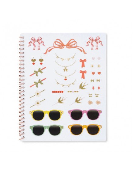 Книга з наліпками Glam Me Up Blush FSC  6