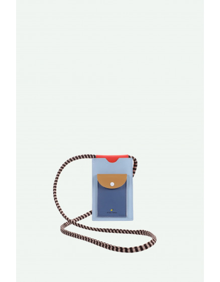 Phone Pouch Zissou Blue + Whale