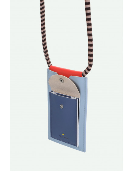 Phone Pouch Zissou Blue + Whale 6
