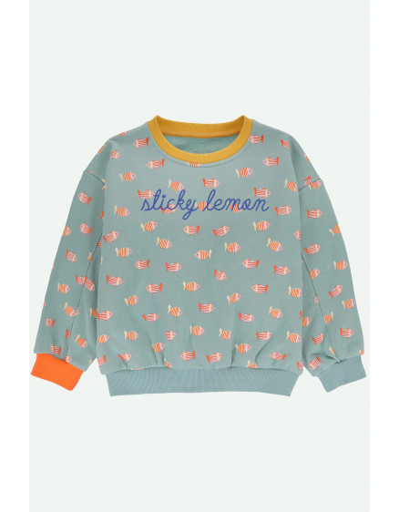 Sweater Fish All Over Diving Suit