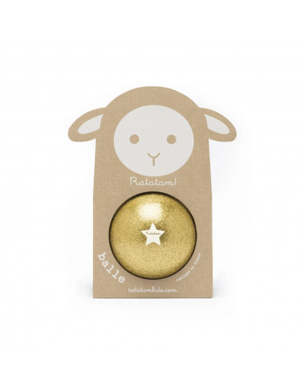 М'яч The Summer Sheep Gold 10 см