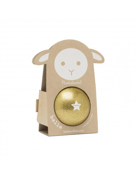 М'яч The Summer Sheep Gold 10 см 4