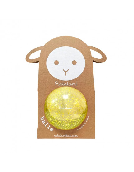 М'яч The Sheep Bubble Yellow 10 см