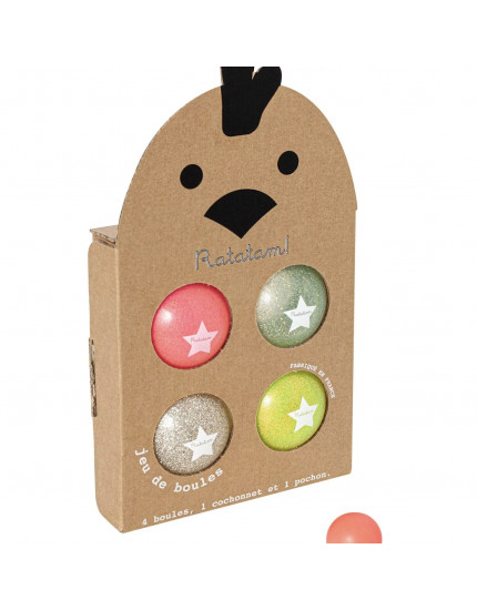 Набір блискучих м'ячів Multicolor