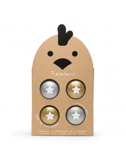 Набір блискучих м'ячів Gold and Silver