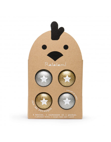 Набір блискучих м'ячів Gold and Silver